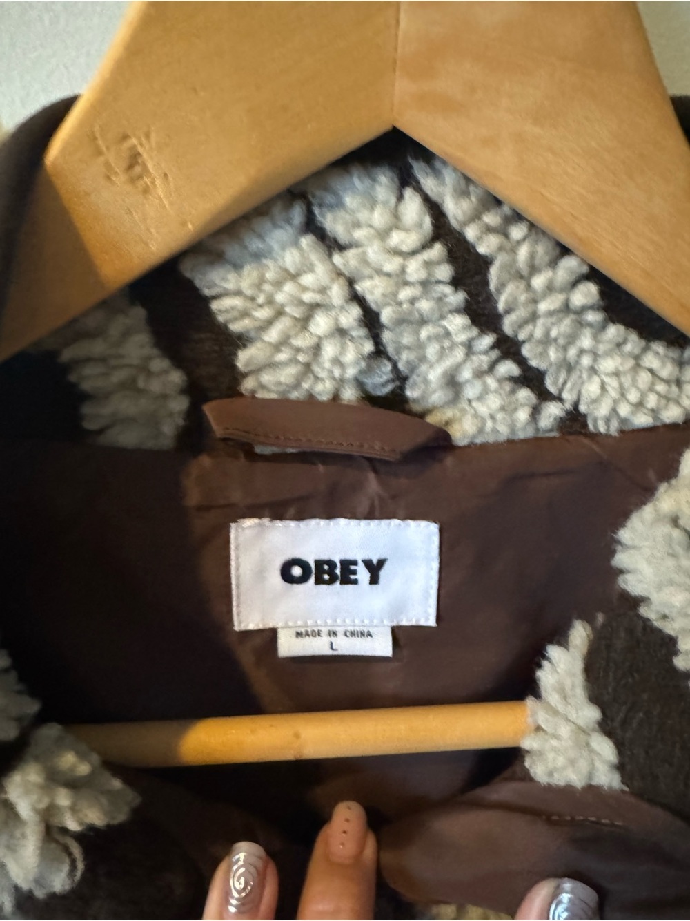 Obey swirl zip jacket - Picture 2 of 2